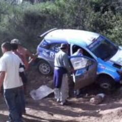 Nalbandian sufre accidente y queda fuera del Rally Argentina