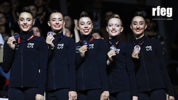 La r¨ªtmica sigue creciendo con un bronce europeo