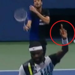 La peineta de Tiafoe a Medvedev que no vio la jueza y obvió TV
