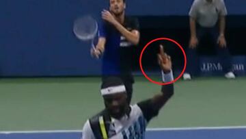 La peineta de Tiafoe a Medvedev que no vio la jueza y obvi¨® TV