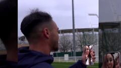 Captan el momento más emotivo de Suazo en su primer día en el Toulouse