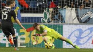 Casillas, durante el partido ante el M&aacute;laga.