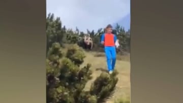 Un niño se cruza con un oso por el monte y así reaccionó