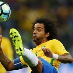 Marcelo se pierde el partido ante Colombia por amarillas