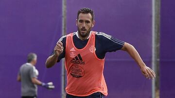 07/07/2021. VALLADOLID. PHOTOGENIC. PRIMER ENTRENAMIENTO DEL REAL VALLADOLID. KIKO OLIVAS.