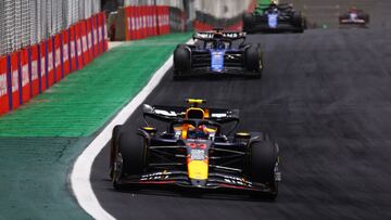 Así quedó Checo Pérez en la sprint del GP de Brasil ¿en qué posición finalizó?