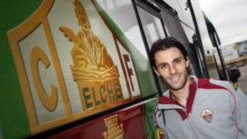 El jugador del Elche, Sergio Pelegrín, habló sobre el próximo rival, el Alcorcón.