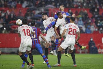 Sevilla-Barcelona en imágenes