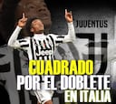 Cuadrado, por el doblete y el récord de la Juventus