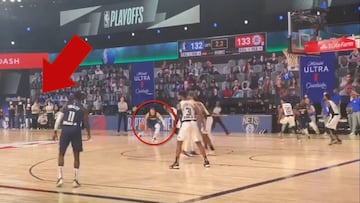 Sacan una atípica nueva toma del épico triple de Doncic: ojo a la reacción de los suplentes...