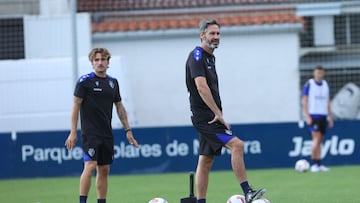 Vicente Moreno en Tajonar.