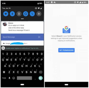 El GBoard lanzará respuestas rápidas en WhatsApps sin pulsar una tecla