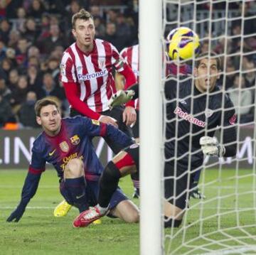 Jornada 14 / BARCELONA - ATHLETIC DE BILBAO.  Segundo gol de Messi 2-0.