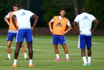 El Chelsea de Falcao y Cuadrado se prepara para la final de la Community Shield