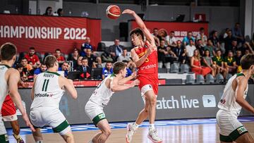 Resumen y resultado del Lituania - España: Final Europeo sub 20