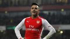 Alexis S&aacute;nchez suma 16 tantos en los primeros seis meses que lleva en Arsenal.