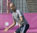 Disputa a gritos entre Müller y Guardiola en un entrenamiento