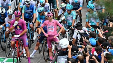 Salida de una etapa del Giro de Italia 2024.