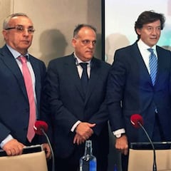 Tebas: "Hay que entender la coacción que viven los deportistas catalanes..."