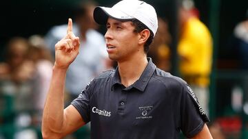 Daniel Galán, tenista colombiano.