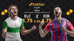 Elche CF vs. SD Eibar: horario, dónde ver, pronósticos y clasificación