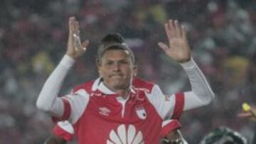 Luis Páez, autor de uno de los goles en Bogotá ante Nacional por La Superliga
