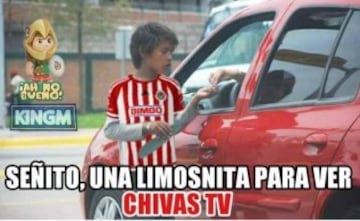 Chivas TV fue blanco de memes por su alto costo y fallar en su primera transmisión