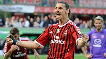 Después de salir del Barcelona, Zlatan fue cedido al AC Milan, club con el que jugó 85 partidos, anotó 56 goles y dio 24 pases de gol.