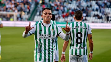 Bri, en la celebración de su gol