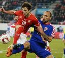 Suiza y Croacia empatan a dos con cuatro goles de croatas