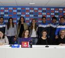 Los futbolistas del Espanyol preguntan en el Día Internacional de la Mujer