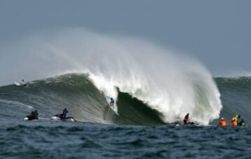 Mavericks, California, USA.