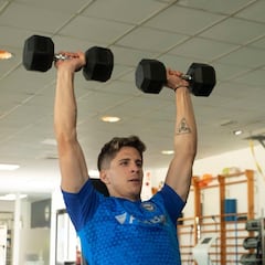 Giuliano Simeone: “Es la primera lesión importante que me ha tocado vivir y espero que sea la última”