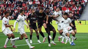 Imagen del Leverkusen-Gladbach.