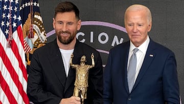 What is the Presidential Medal of Freedom, the award which Joe Biden has given to Lionel Messi?