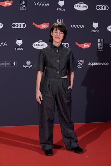 La guionista y directora Estibaliz Urresola Solaguren en la gala de los Premios Feroz.