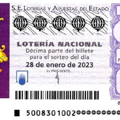 Lotería Nacional: comprobar los resultados del sorteo de hoy, sábado 28 de enero