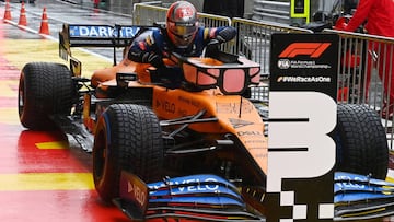 Carlos Sainz (McLaren MCL35). Estiria, F1 2020. 