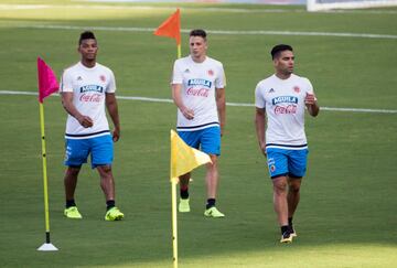 Primer entrenamiento de Colombia en el Metropolitano