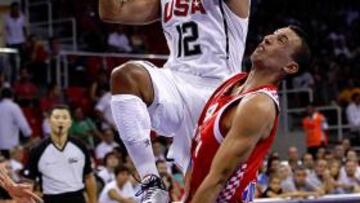 <b>SORPRESA. </b>Gordon fue de lo mejorcito de EE UU ante Croacia.