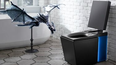 Skyrim se puede jugar desde este váter inteligente