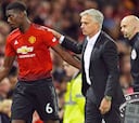 Mourinho: "No puedo estar más feliz con Pogba de lo que estoy"