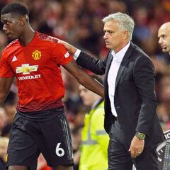 Mourinho: "No puedo estar más feliz con Pogba de lo que estoy"