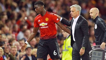 Mourinho: "No puedo estar más feliz con Pogba de lo que estoy"