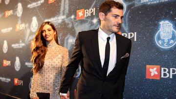 Sara Carbonero e Iker Casillas en una cena del Oporto