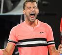 Dimitrov gana una batalla increíble a McDonald