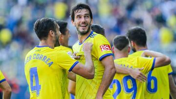 Lekic celebra un gol.