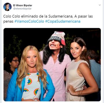 La eliminación de Colo Colo ante Católica de Ecuador provocó una amplia reacción en las redes sociales. Salas, Paredes los protagonistas.