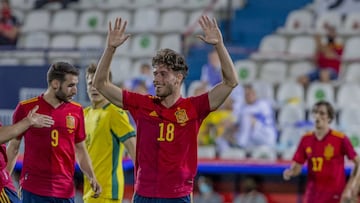 08/06/21 PARTIDO AMISTOSO
 SELECCION ESPA&Ntilde;OLA ESPA&Ntilde;A SUB21 - SEL LITUANIA
  GOL 4-0 PUADO ALEGRIA 