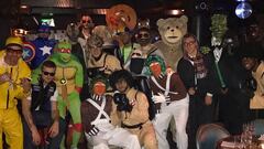 La fiesta de disfraces de Navidad del Tottenham